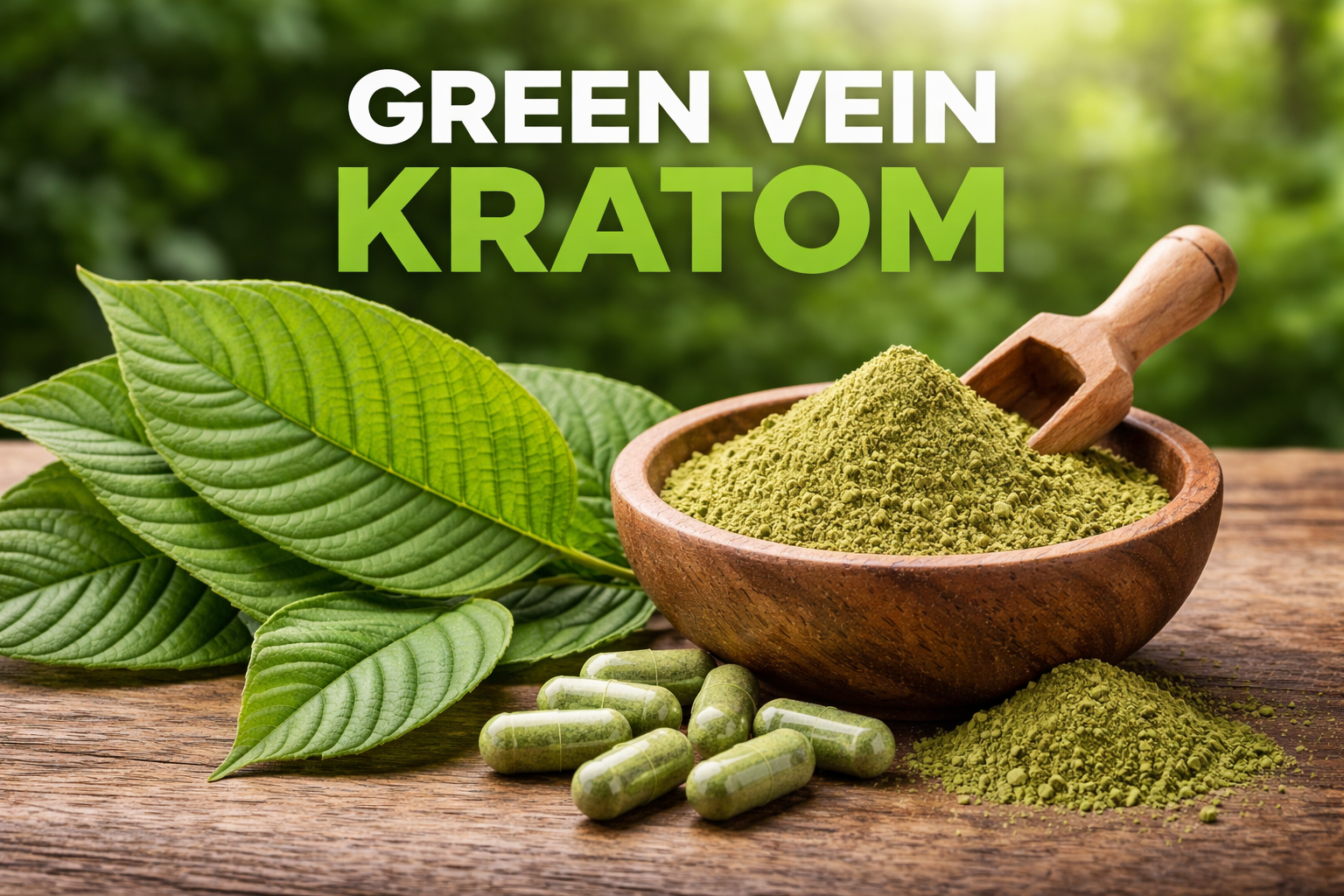 Bubuk Kratom Green Vein