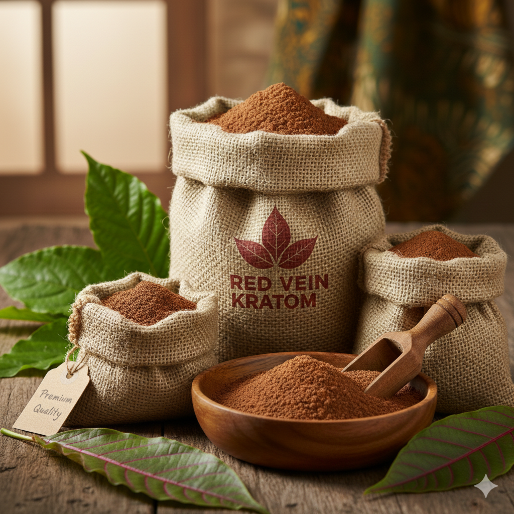 Bubuk Kratom Red Vein